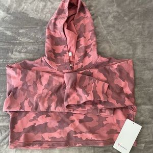 Lululemon All Yours cropped hoodie
